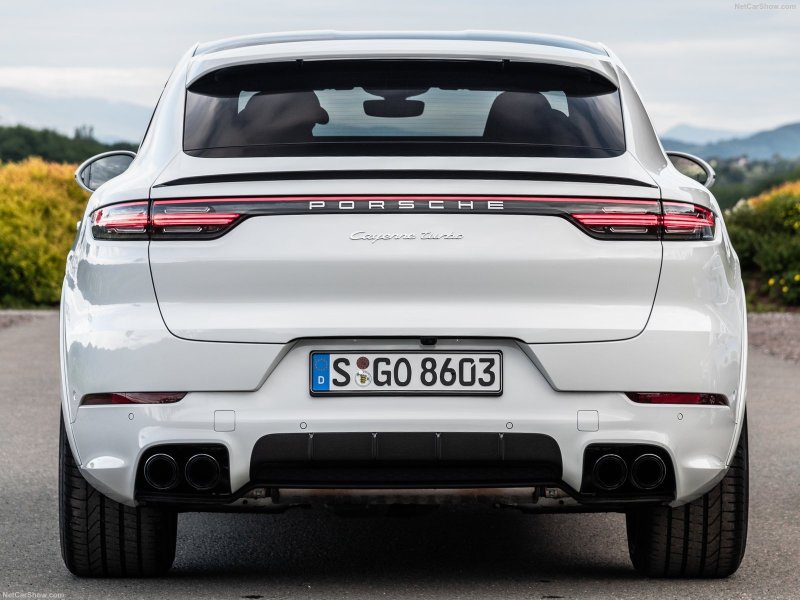 Porsche Cayenne Coupe 2020 белый