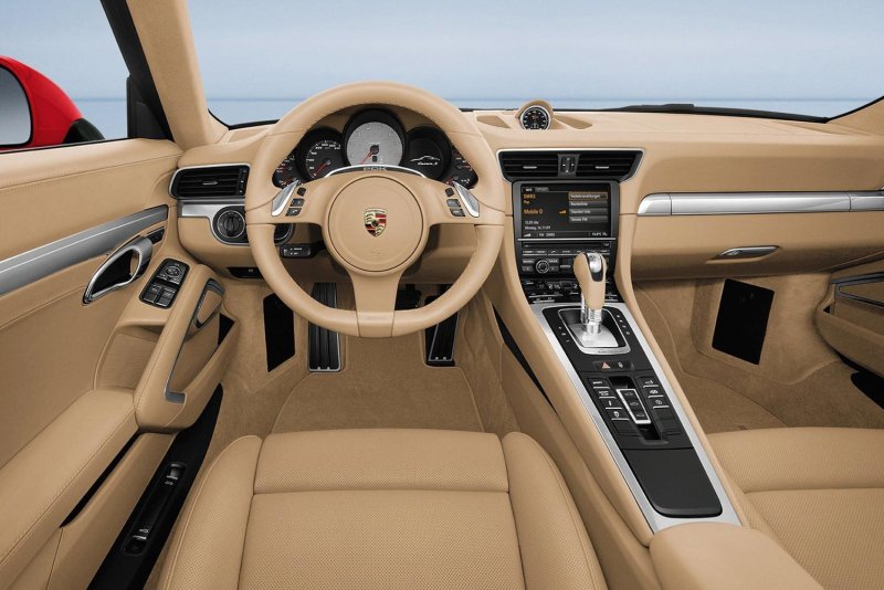 Порше 911 Каррера салон