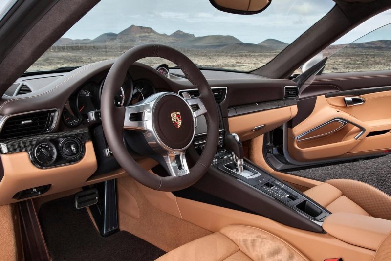 Porsche 911 Turbo s салон