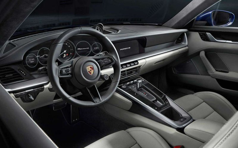 Порше 911 2019 салон