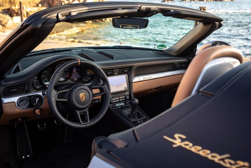 Porsche Speedster 2020 салон