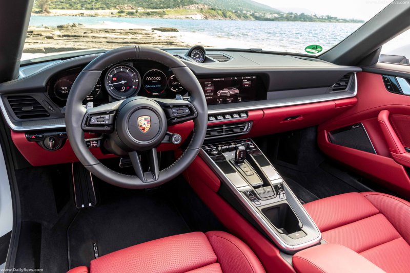 Порше 911 Каррера 4s 2020 салон