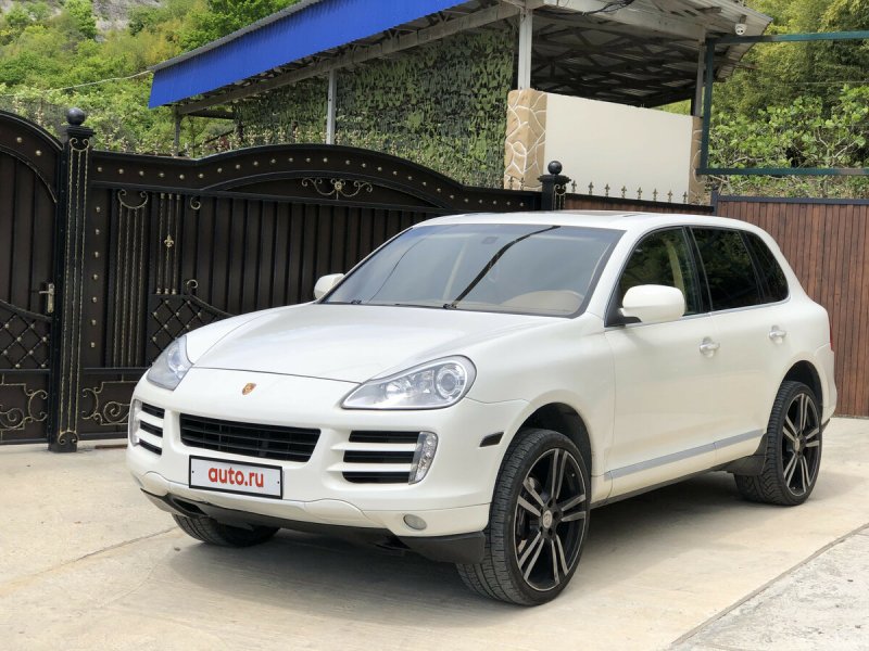 Porsche Cayenne 957 белый