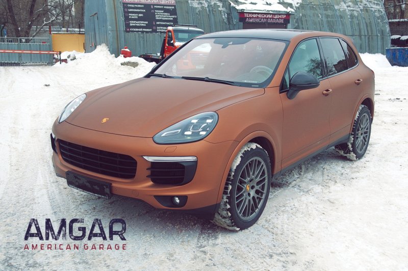 958 Cayenne пленка хаки