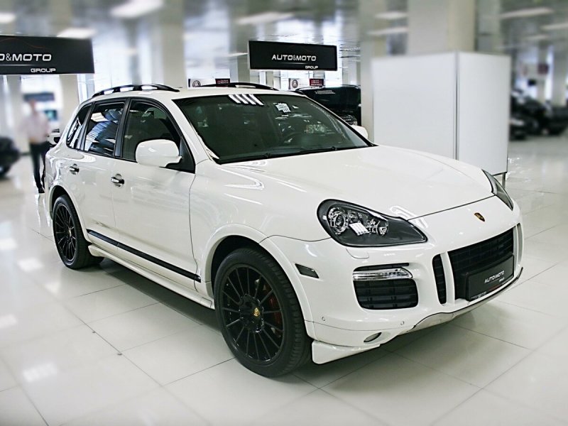 Porsche Cayenne 957 белый