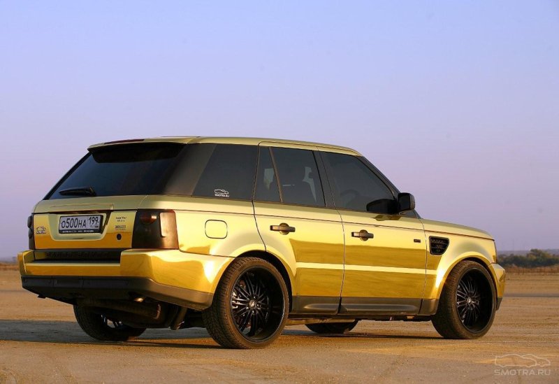 Range Rover Sport золотой
