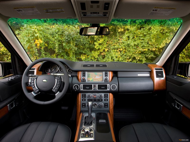 Range Rover l322 салон