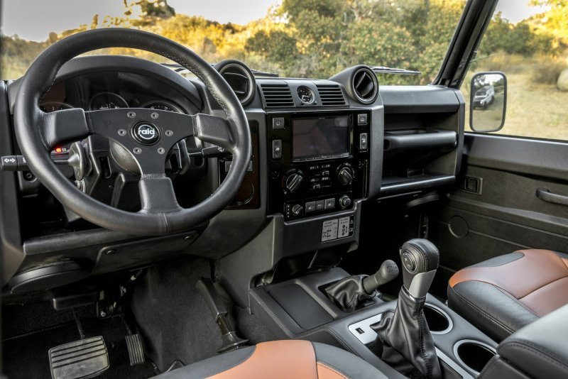 Land Rover Defender 110 Interior