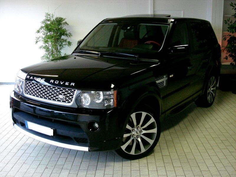 Range Rover Sport 2012 черный