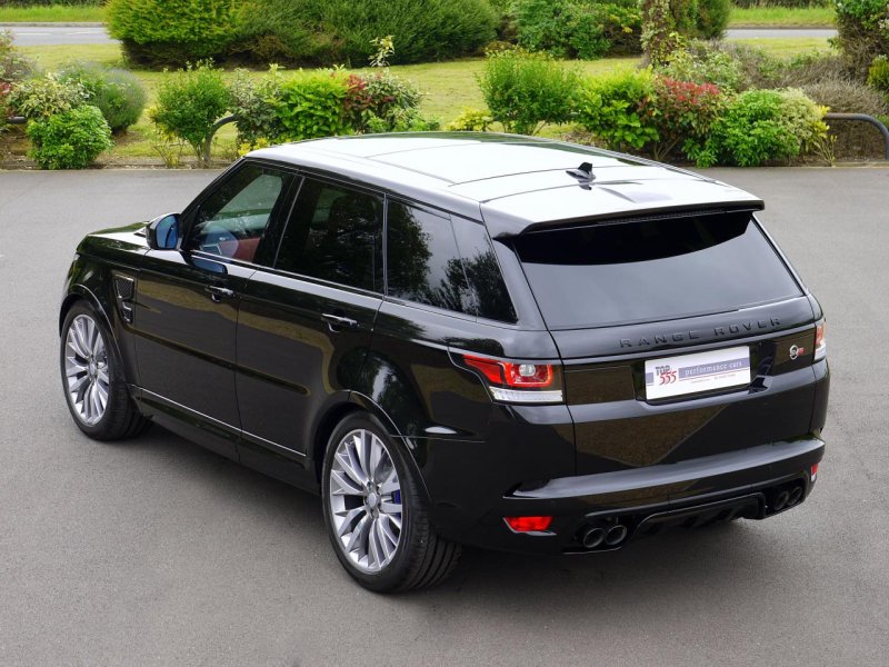 Land Rover range Rover Sport 2014 черный