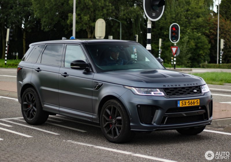 Range Rover Sport SVR 2020 Black