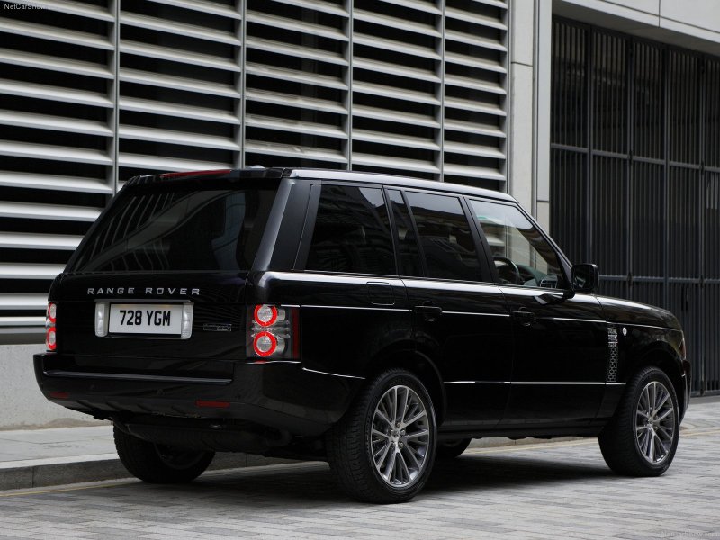 Land Rover range Rover 2010 Black