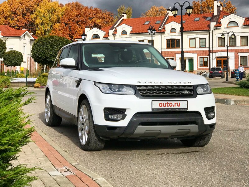 Range Rover Sport 2015 белый