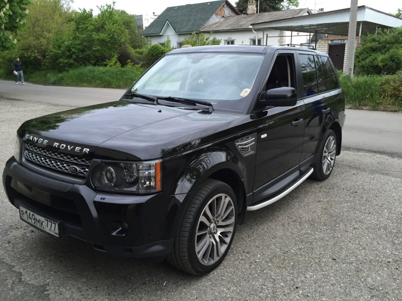 Range Rover Sport черный 2011