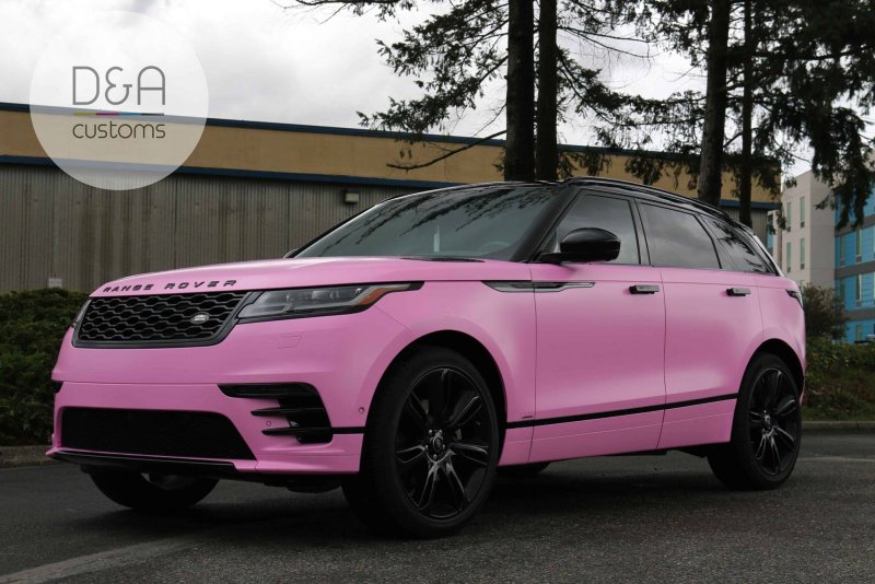 Range Rover Velar розовый