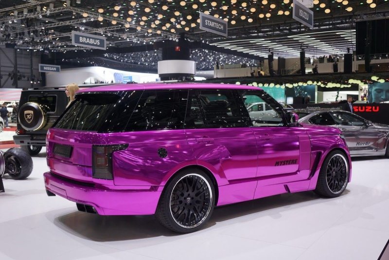 Range Rover Sport фиолетовый