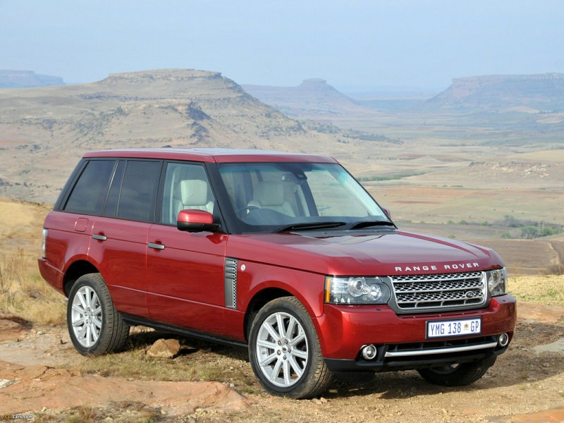 Range Rover l322 Red