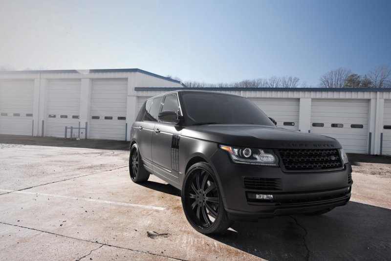 Land Rover range Rover черный