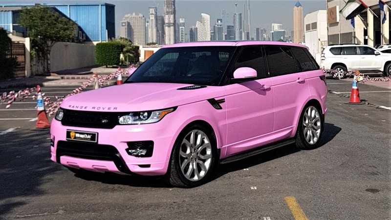 Range Rover Sport Pink