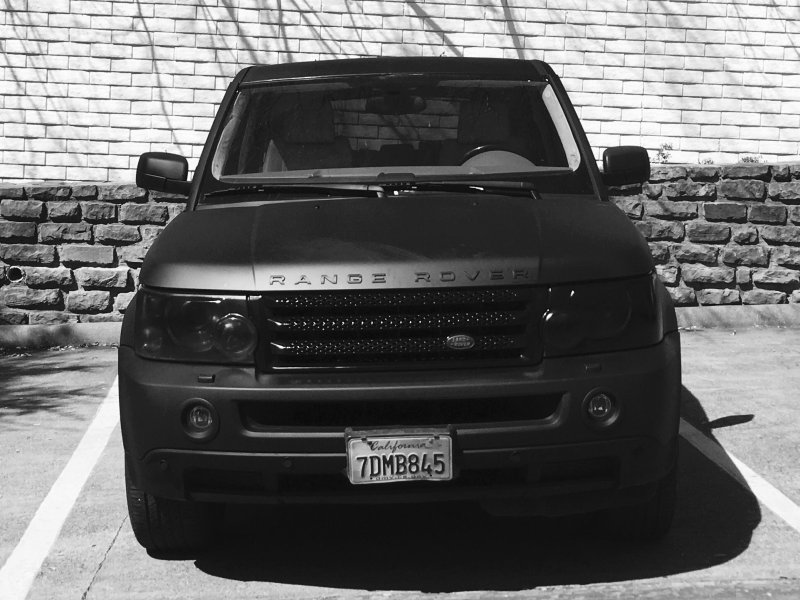 Range Rover Matte Black