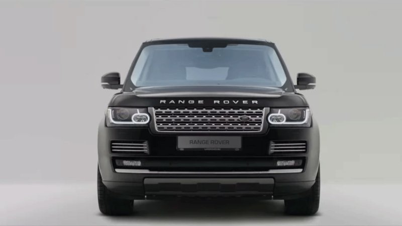 Range Rover 2021 спереди