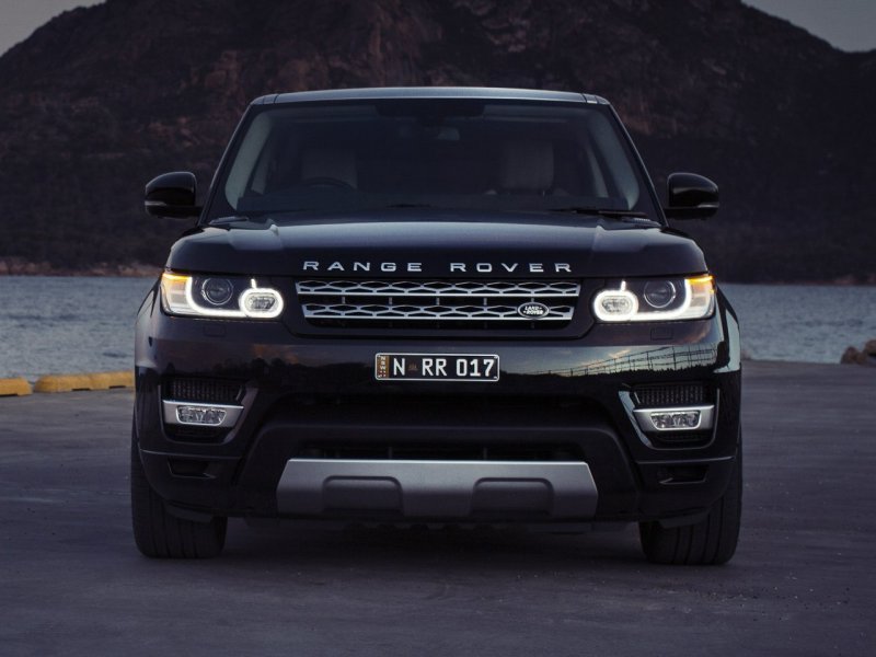 Land Rover range Rover Sport черный