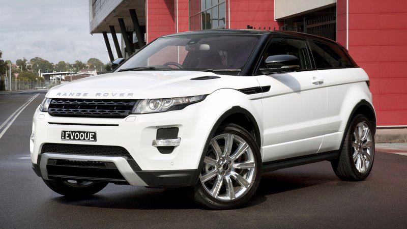 Land Rover range Rover Evoque белый