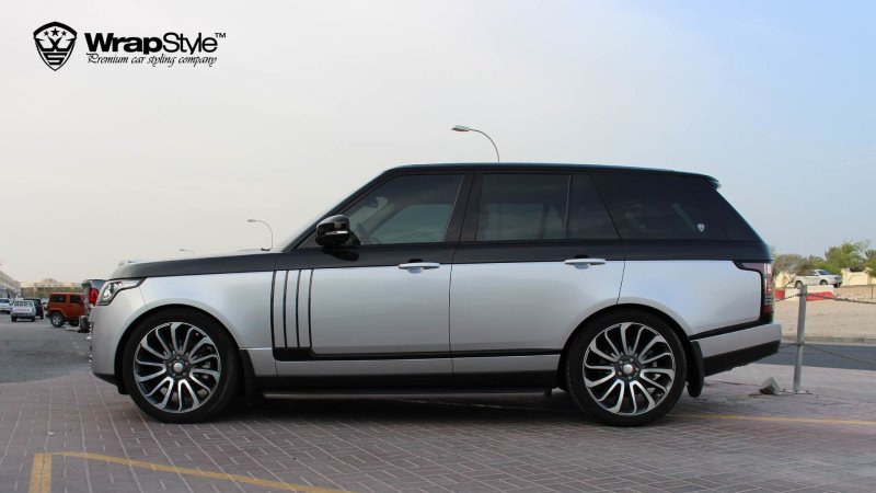 Range Rover Vogue два цвета