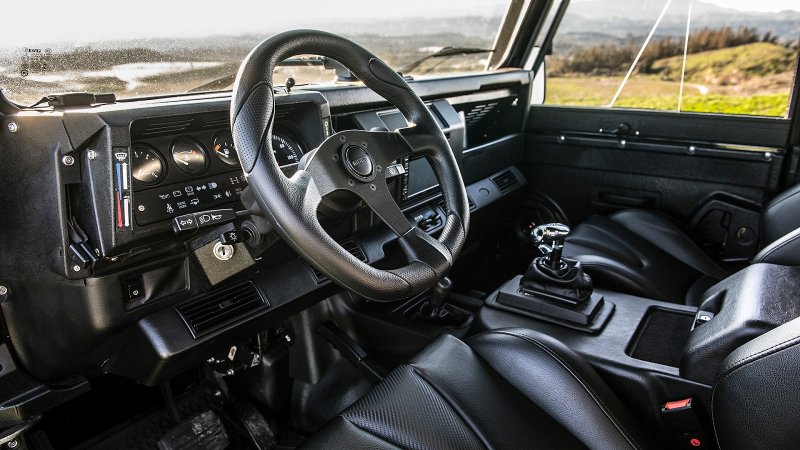 Land Rover Defender 110 Interior