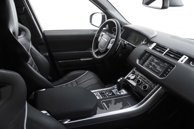 Range Rover Sport 2017 салон черный