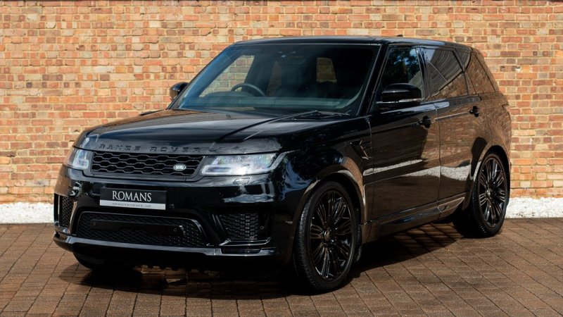Land Rover range Rover Sport 2019 Black