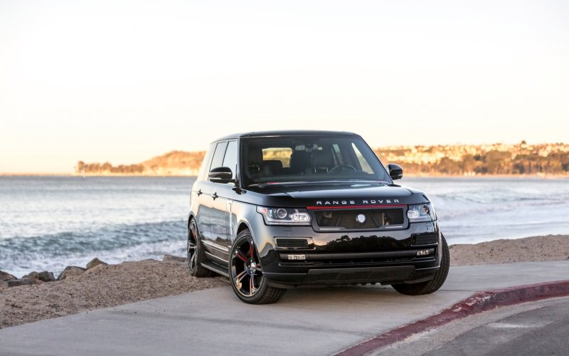 Range Rover 2016 Black Front