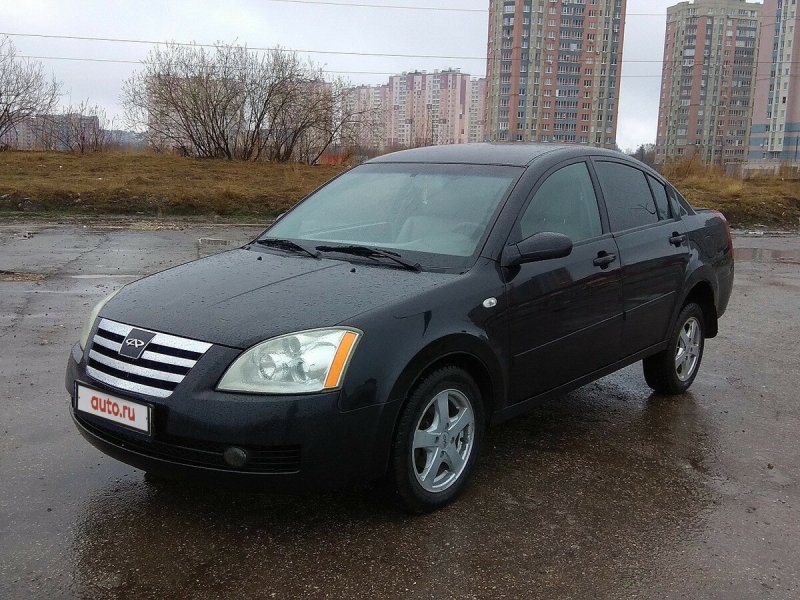 Chery fora (a21), 2006 черная