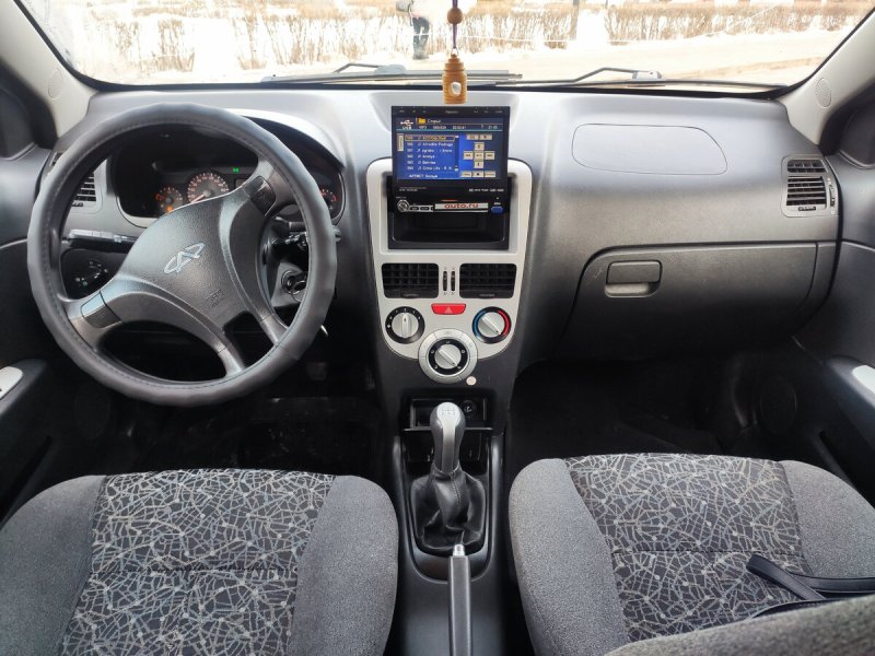 Chery a13 2013 хэтчбек салон