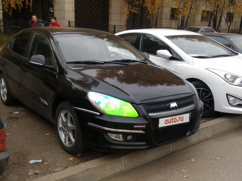 Чери м11 хэтчбек черный