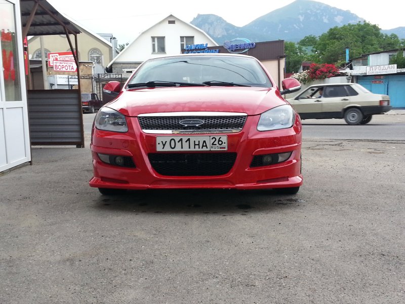 Chery m11 обвес