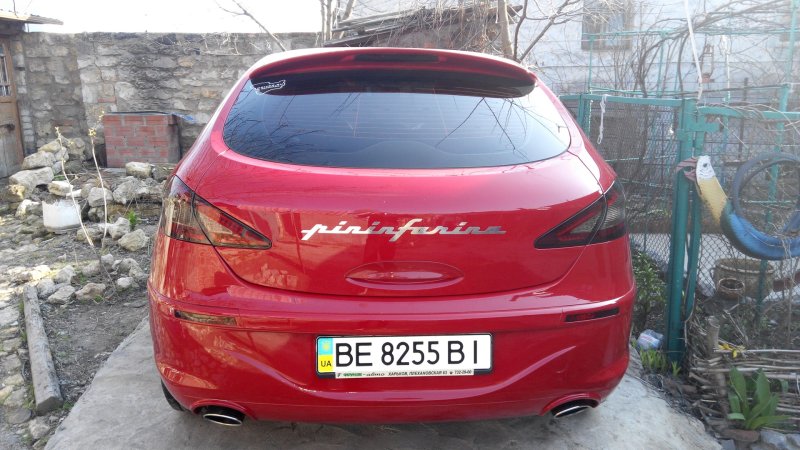 Спойлер Chery m11