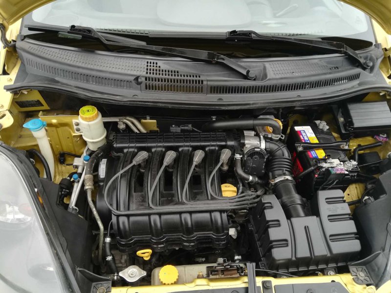 Chery indis моторный отсек