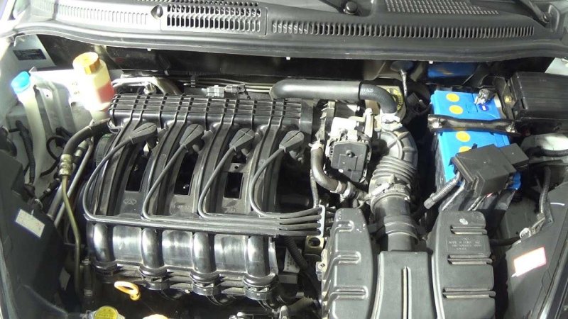Chery indis двигатель