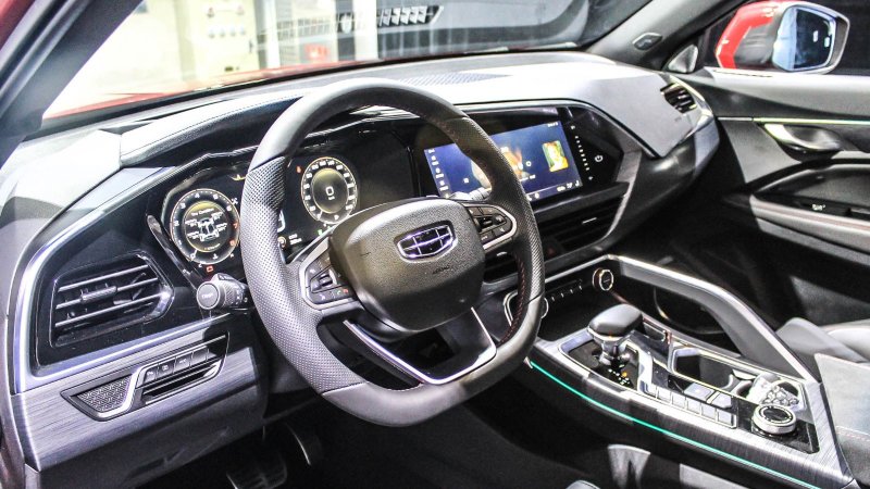 Geely fy11 салон