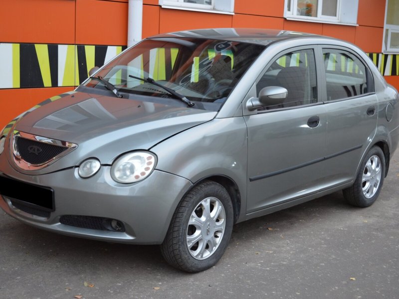 Chery qq6 s21 2009 серая