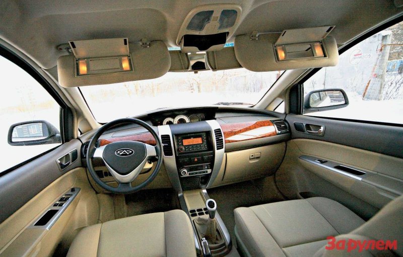 Chery CROSSEASTAR b14 салон