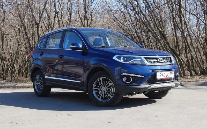 Chery Tiggo 5 синий