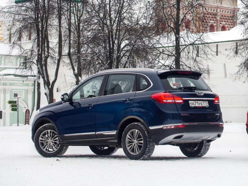 Chery Tiggo 5 синий