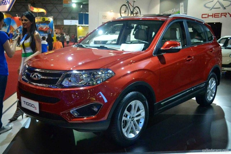 Chery Tiggo 5 2016 красный