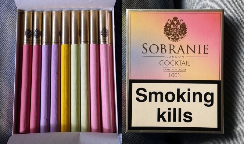 Sobranie Cocktail. Sobranie Cocktail