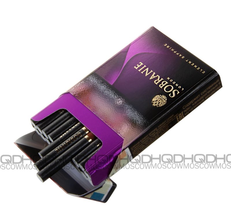 Сигареты Sobranie element Sapphire