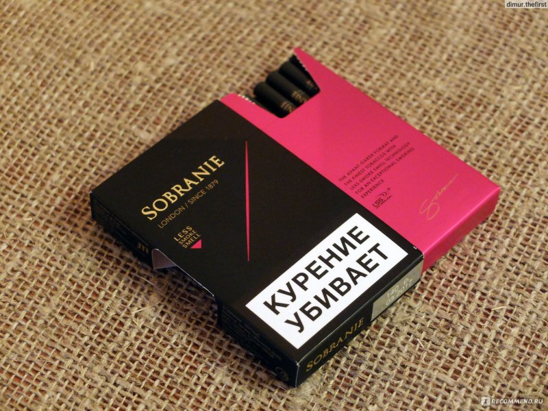 Sobranie Nano Black