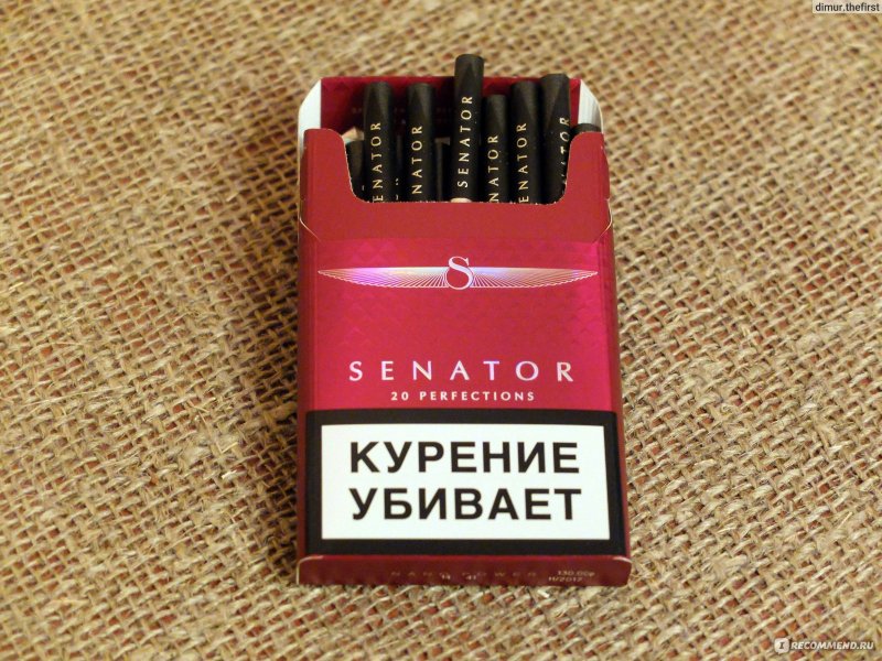 Сенатор Сильвер сигареты