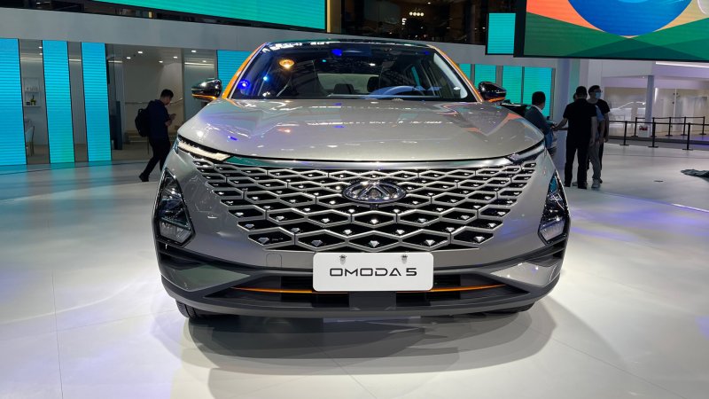 Новый кроссовер Chery omoda5 2022